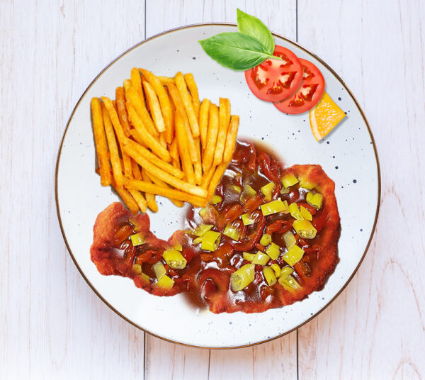 Zigeunerschnitzel Pizza Hassloch